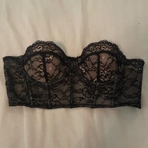 Edikted Black Lace Corset Top